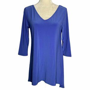 Kristin Crenshaw Handkerchief Hem Tunic Top 20PE